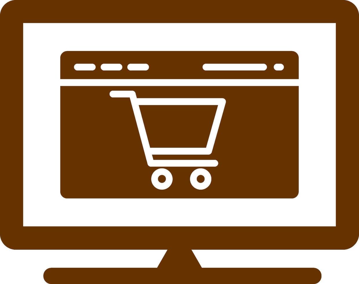 Ecommerce Settings Vector Icon