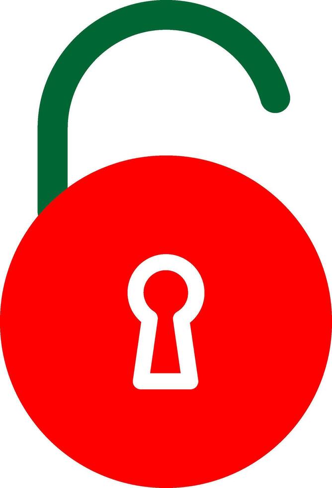 Open Lock I Vector Icon