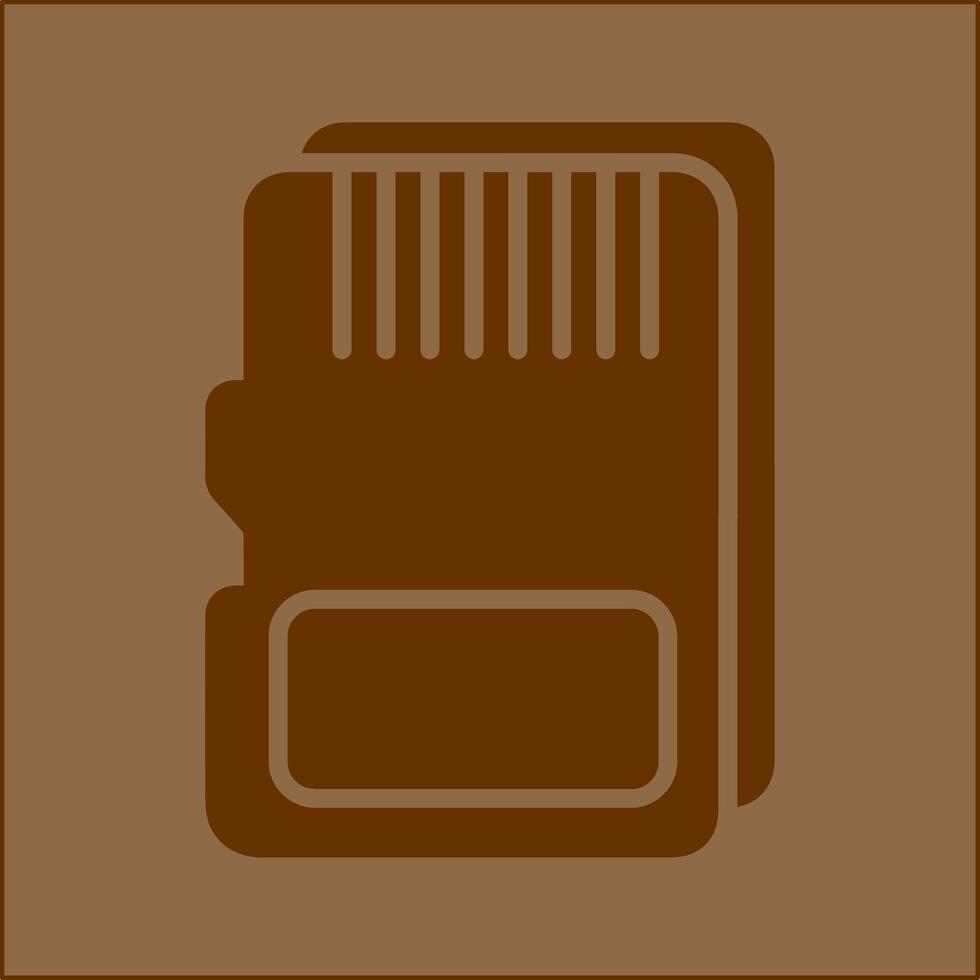 SD Card Vector Icon