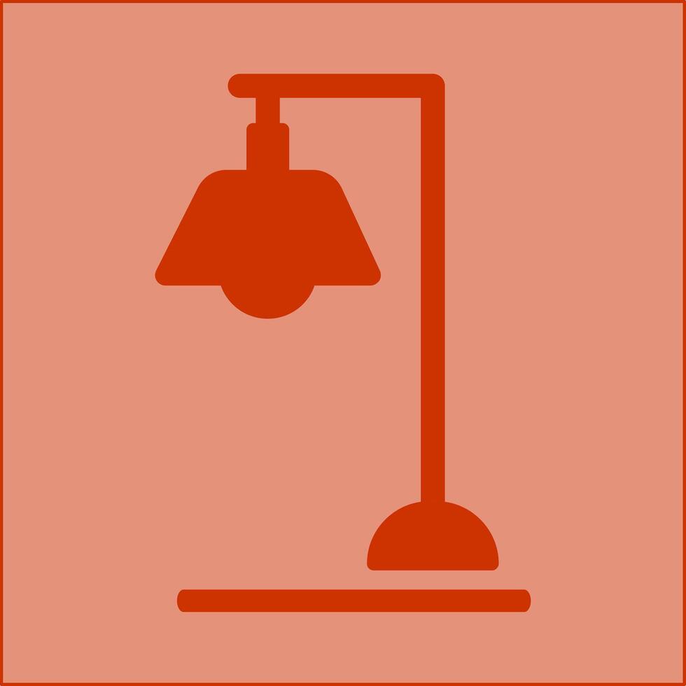 Lamps Stand Vector Icon