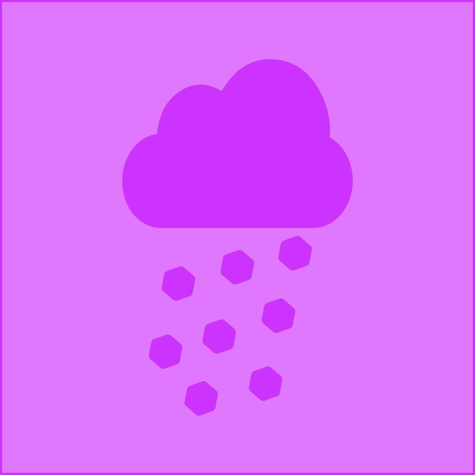 Hail Vector Icon