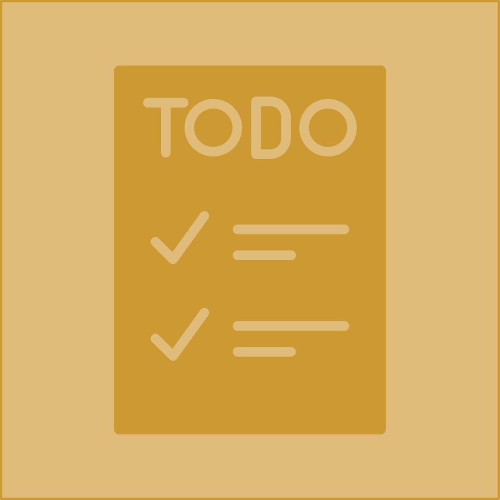 icono de vector de lista de tareas