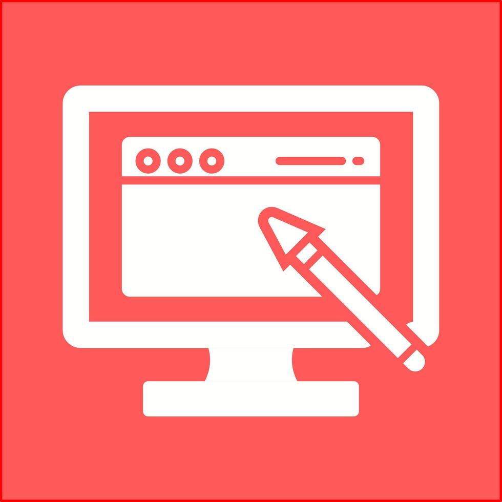 Edit Webpage Vector Icon