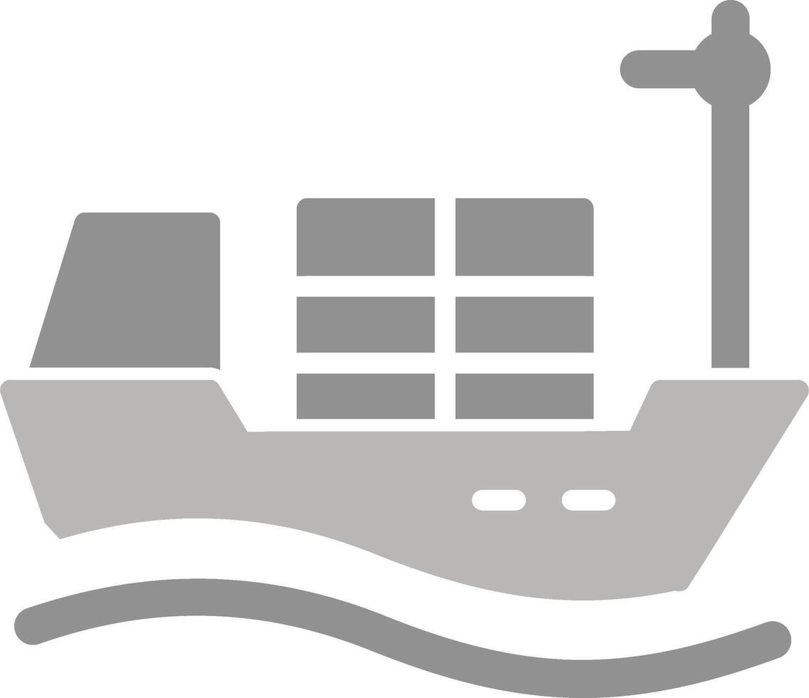 Cargo Ship I Vector Icon