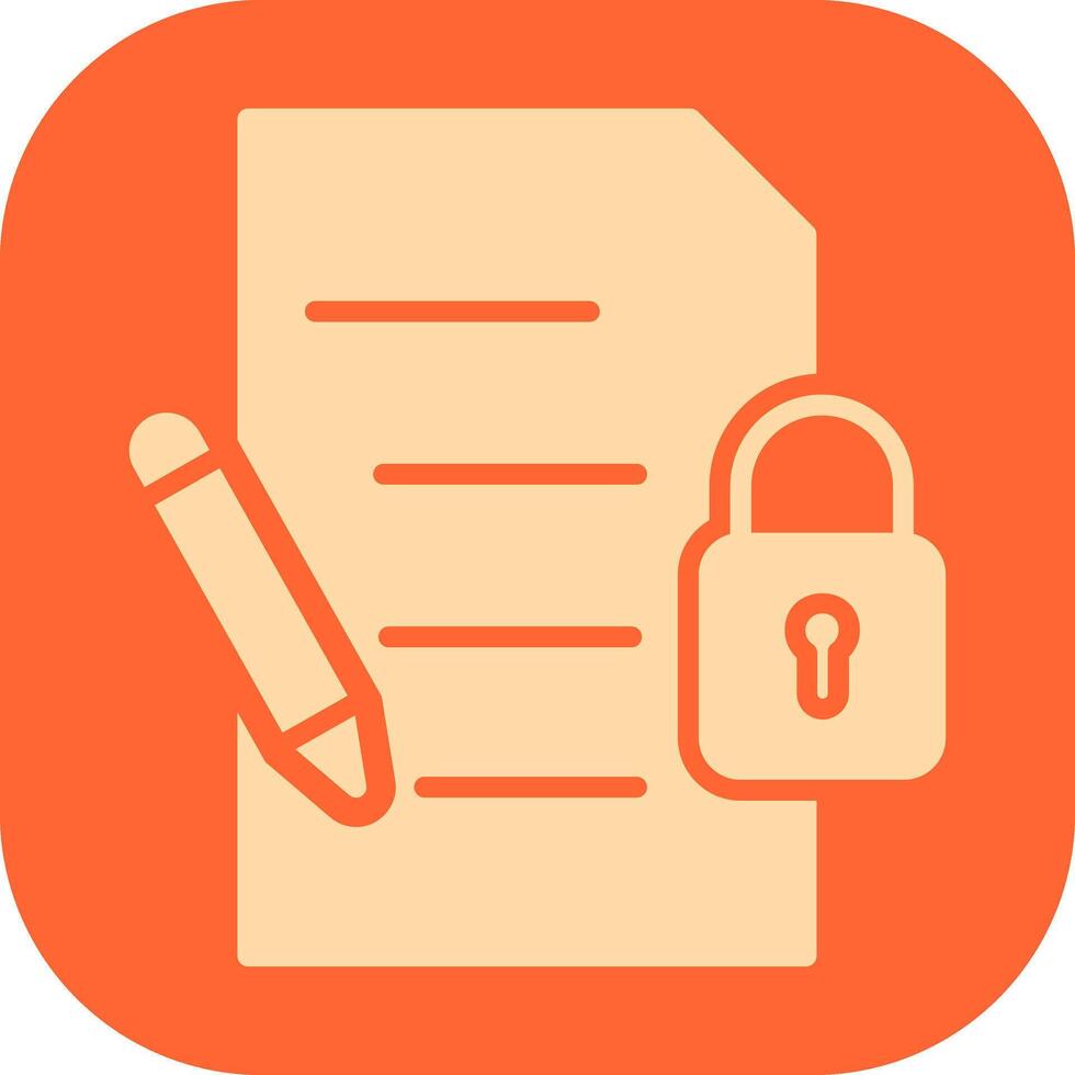 Confidentiality Vector Icon