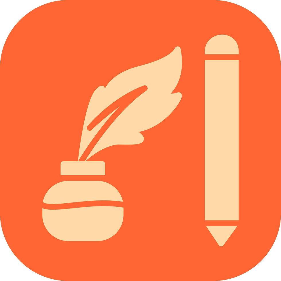 Writing Equipment Vector Icon