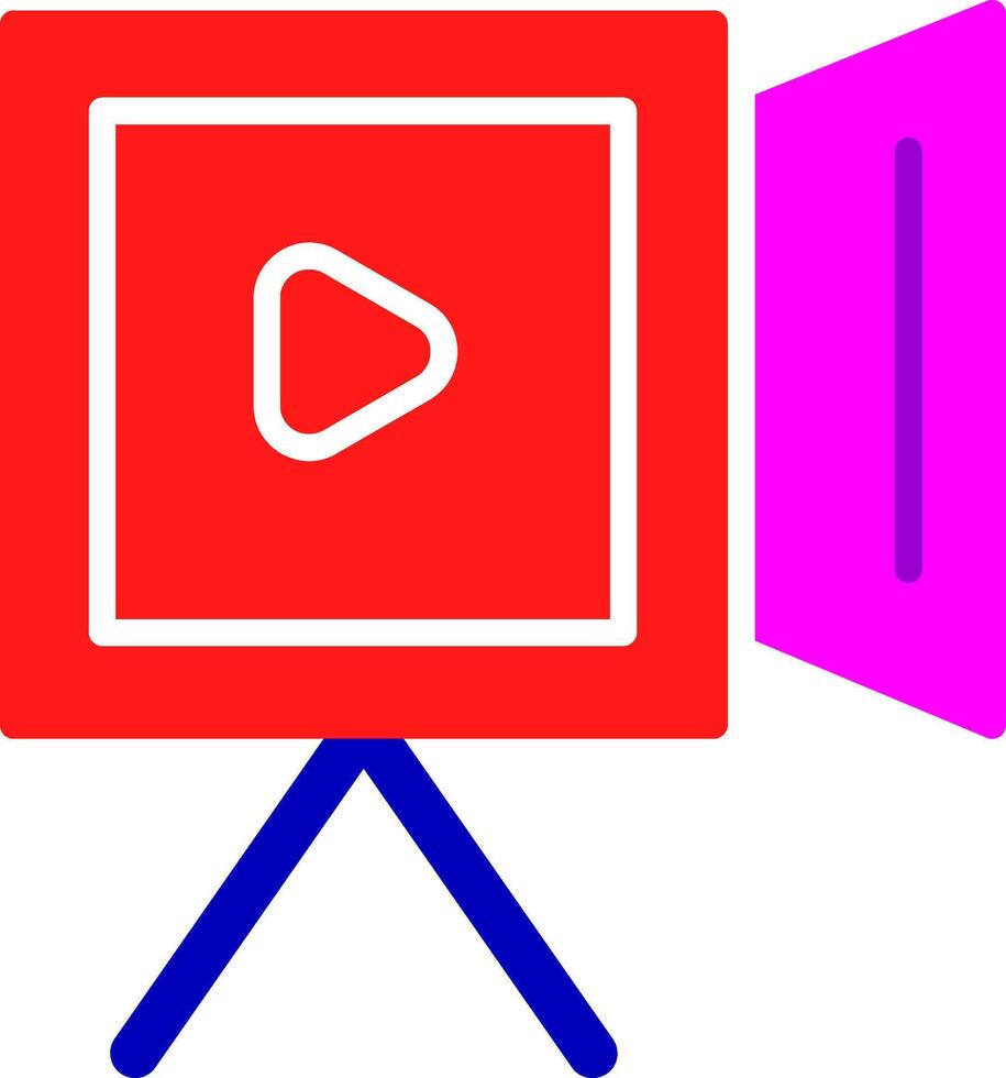 Video Recording Vector Icon