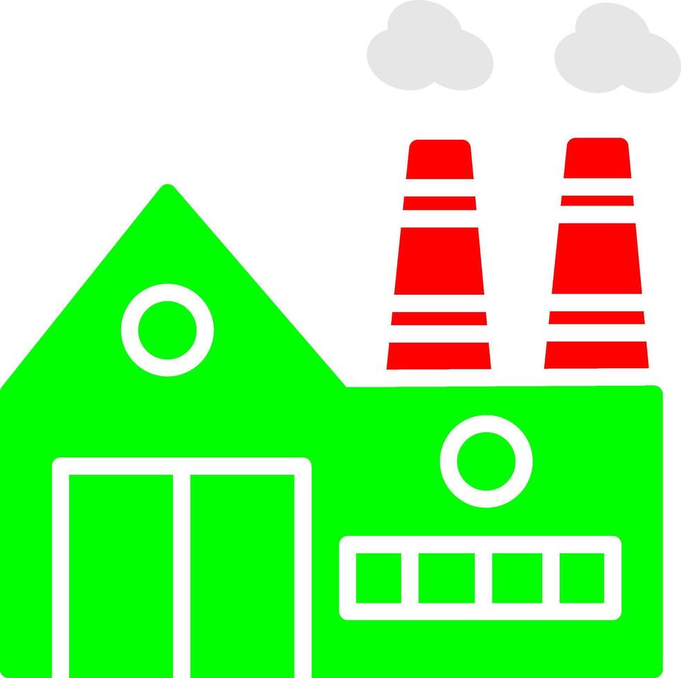 Factory Vector Icon