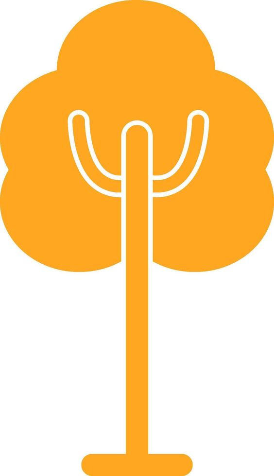 icono de vector de árbol