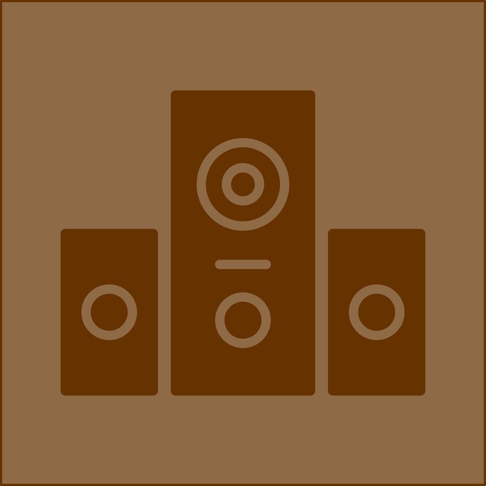 icono de vector de altavoz