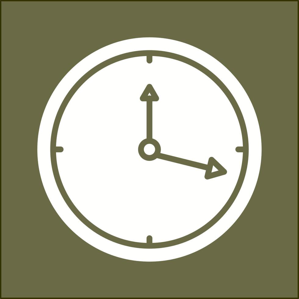 Clock Vector Icon