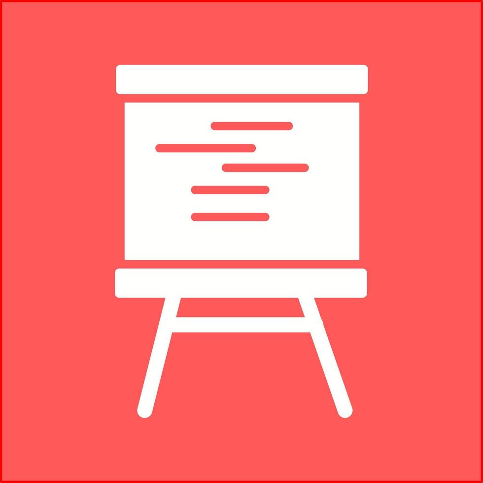 Whiteboard Vector Icon