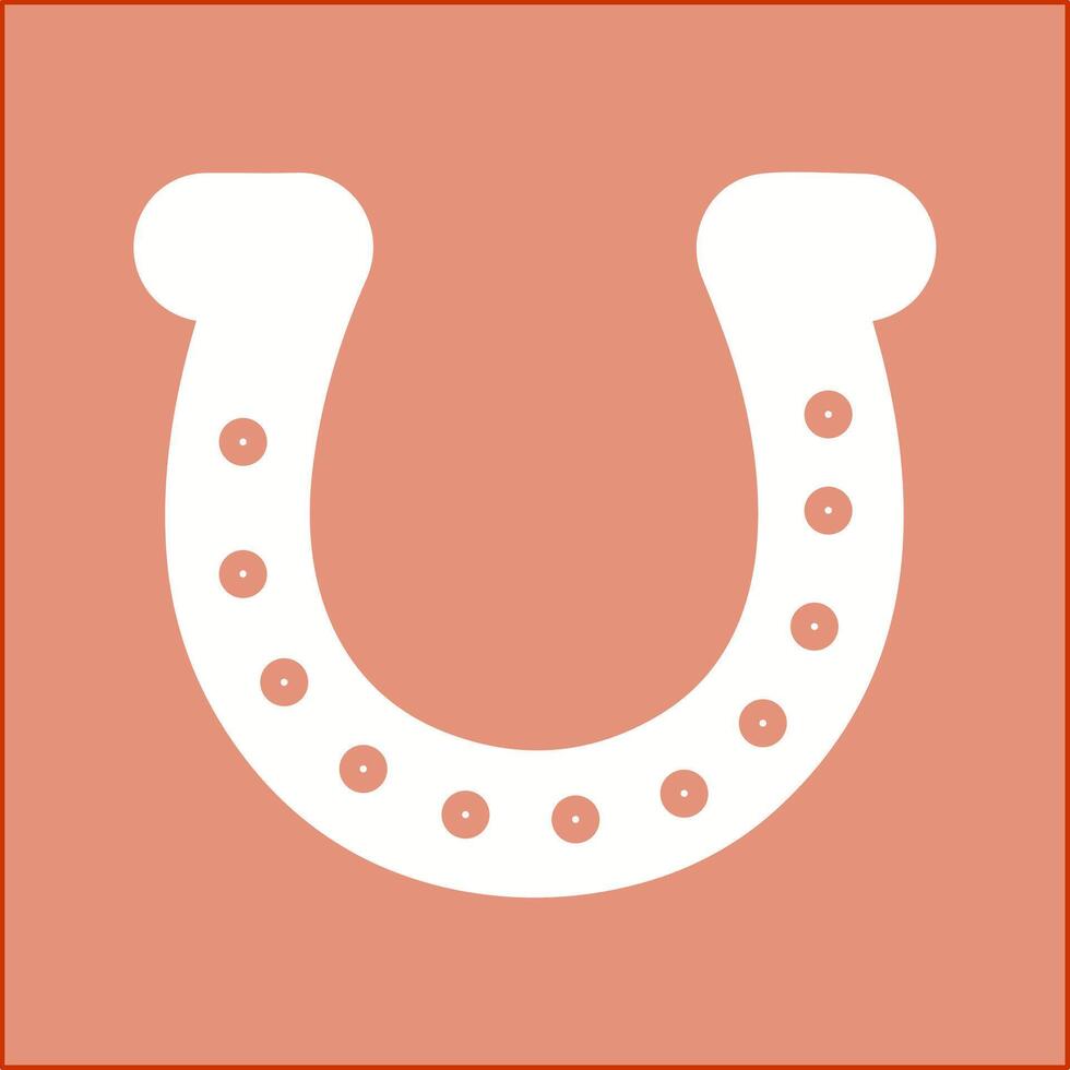 Horse Shoe Vector Icon