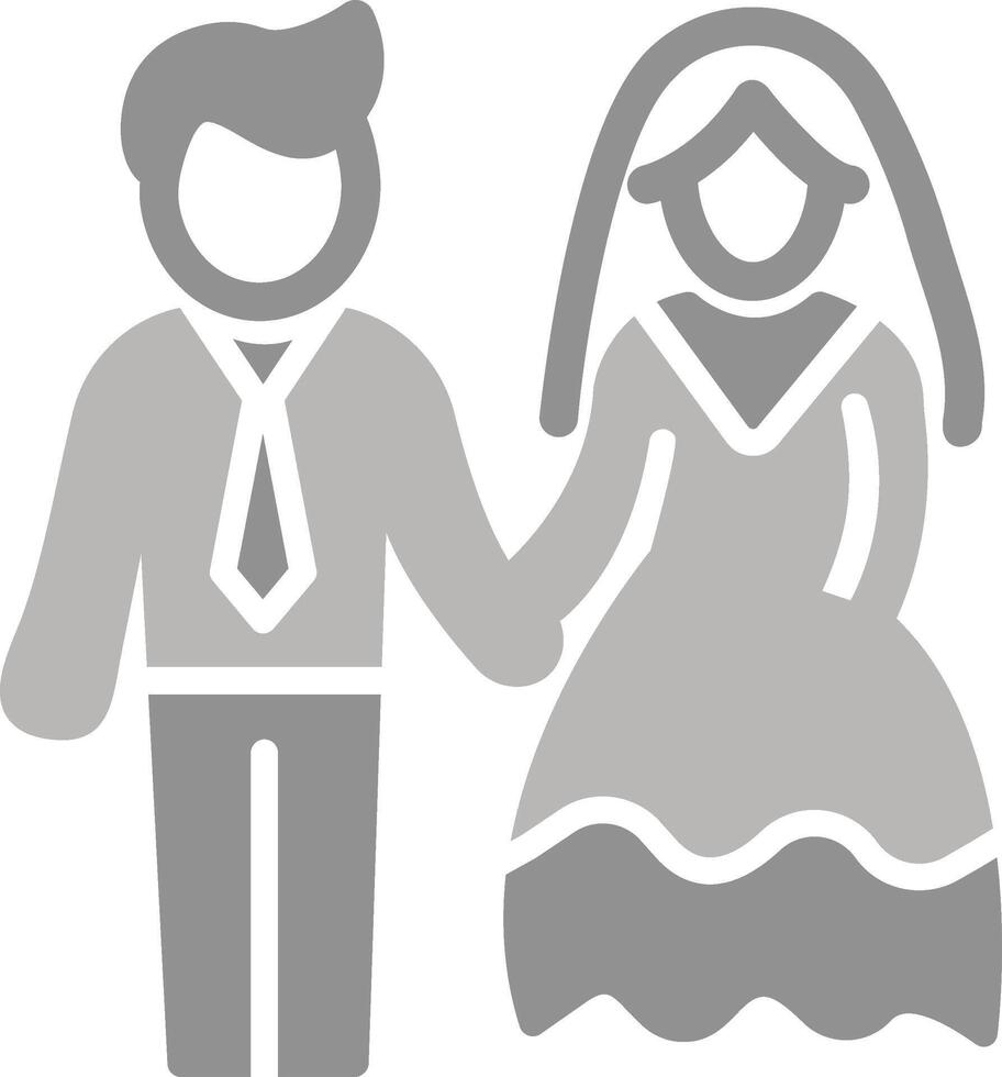 icono de vector de pareja