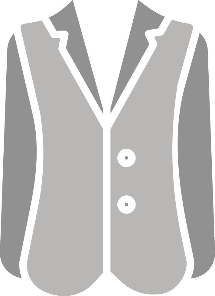 icono de vector de traje