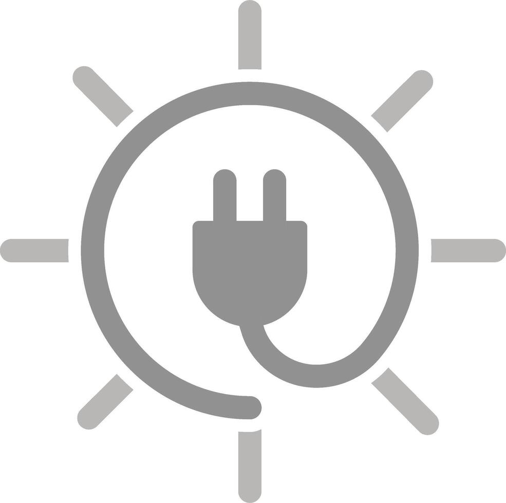 Electricity Vector Icon