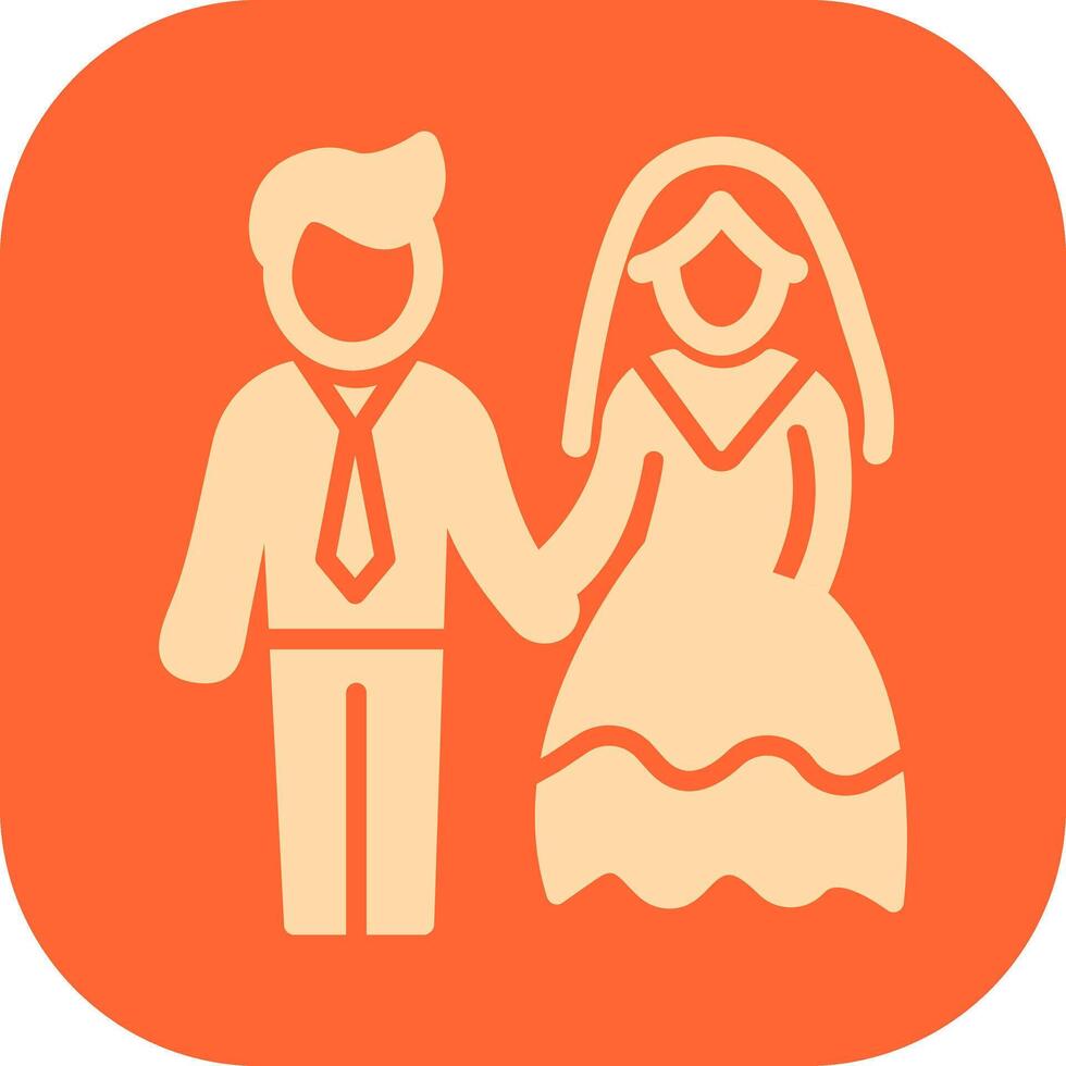 icono de vector de pareja