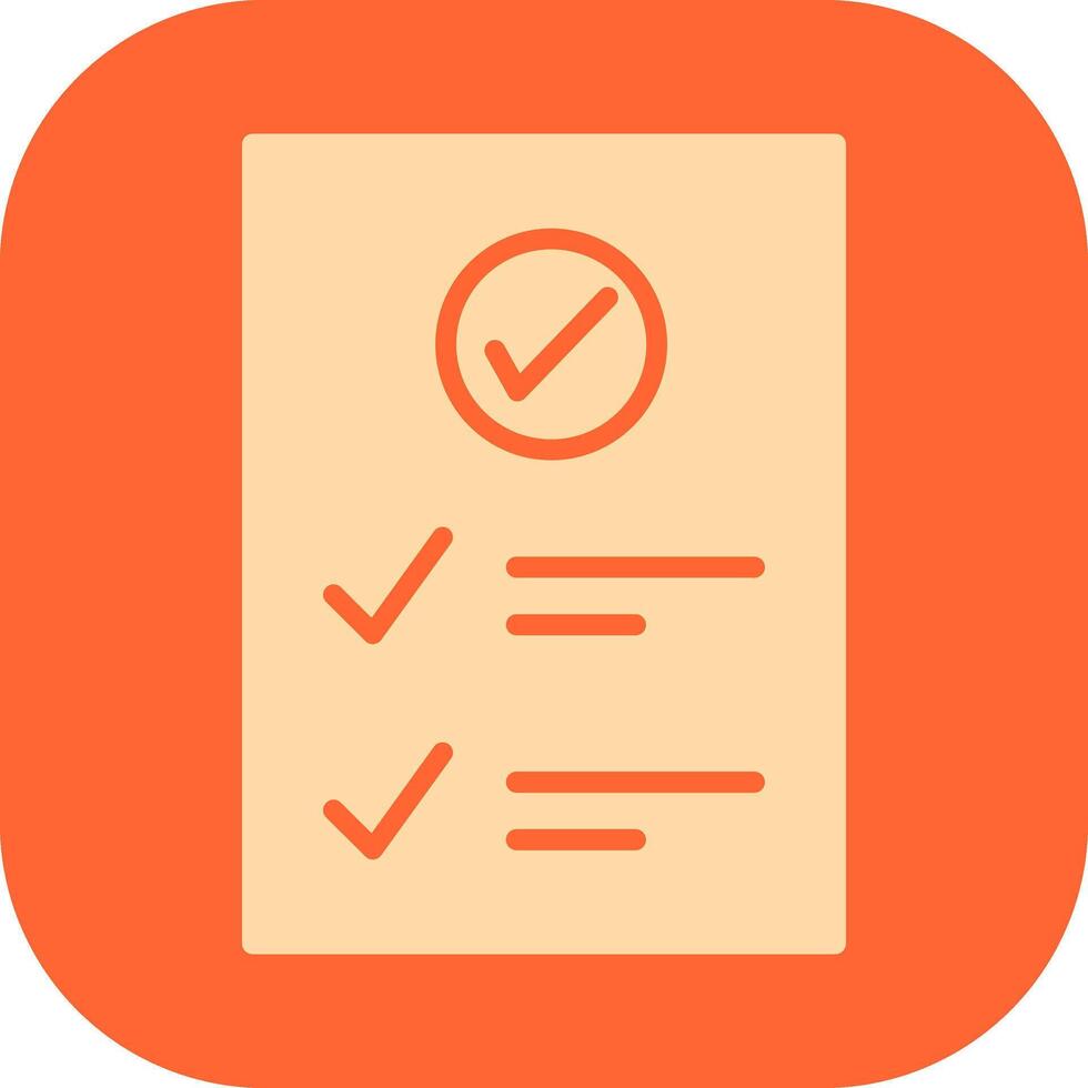 Check Up List Vector Icon