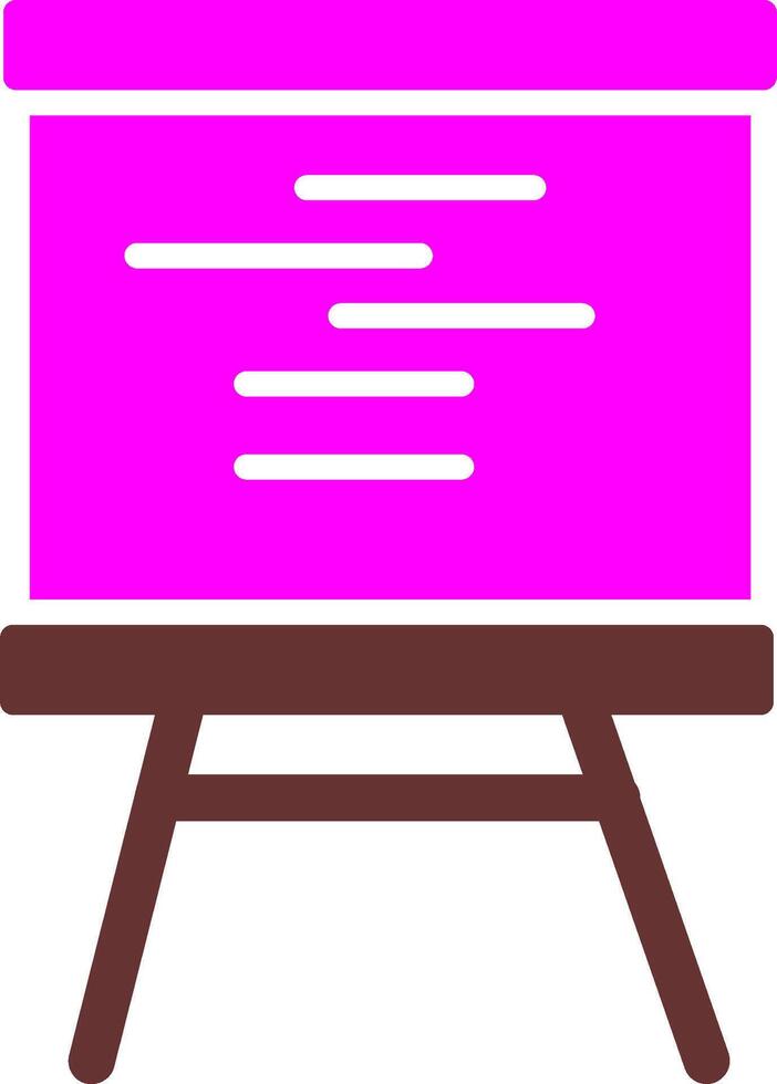 Whiteboard Vector Icon
