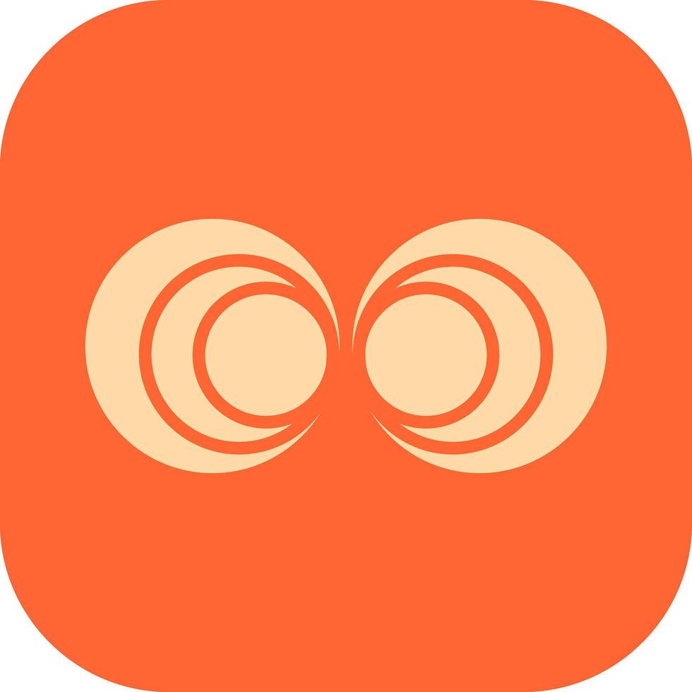 Magnetic Waves Vector Icon