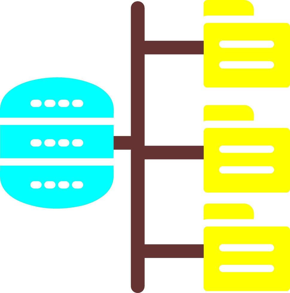 Data Structure Vector Icon