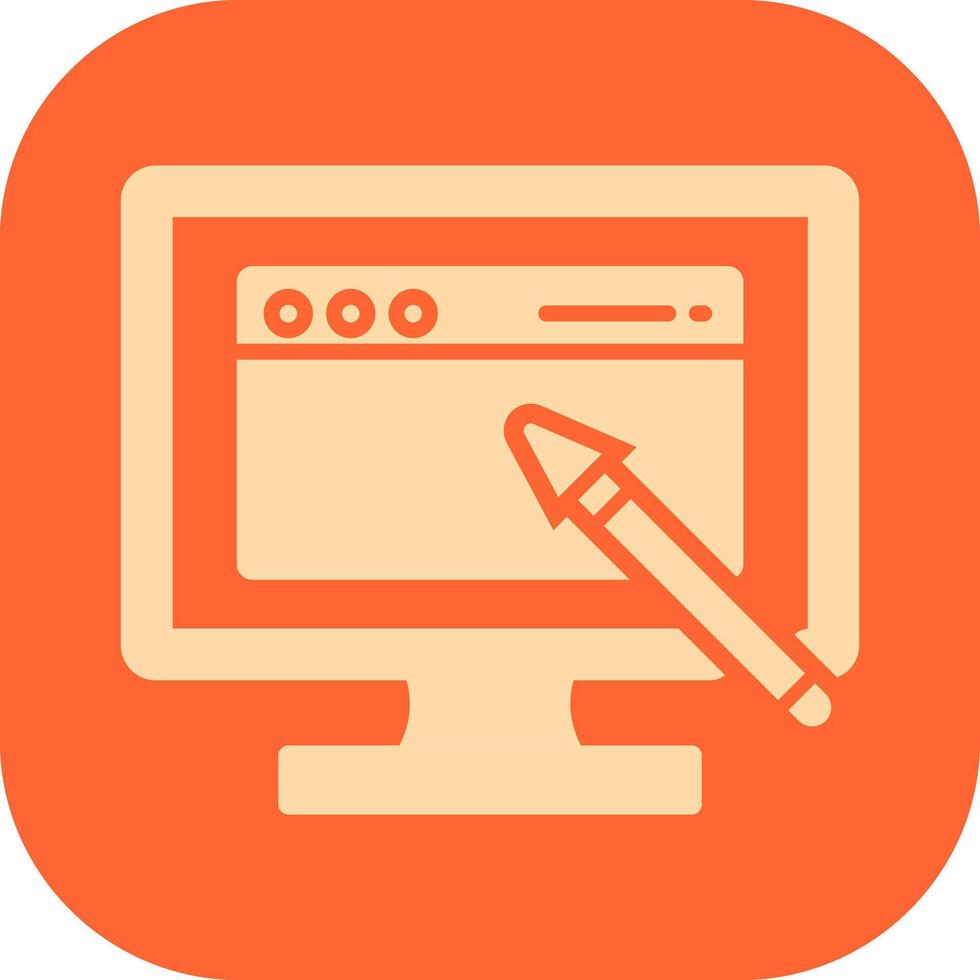 Edit Webpage Vector Icon