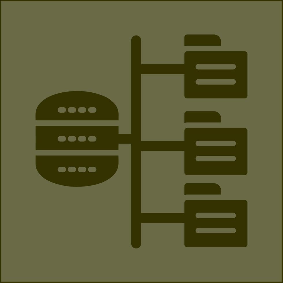 Data Structure Vector Icon