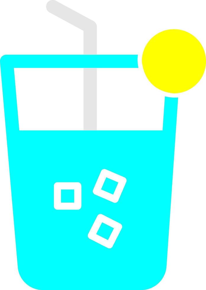 Cold Drink Vector Icon