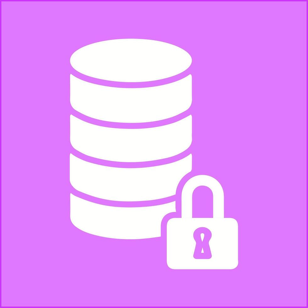 Encrypted Data Vector Icon