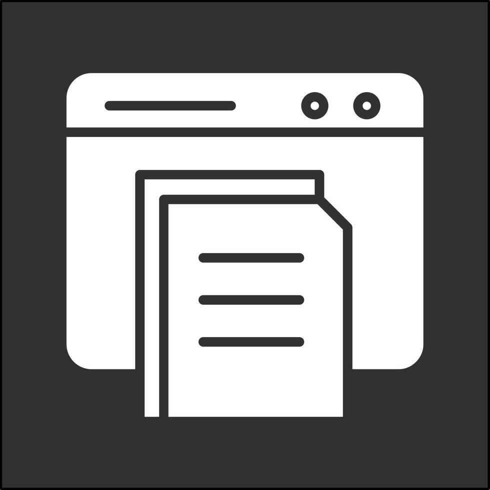 Document Vector Icon