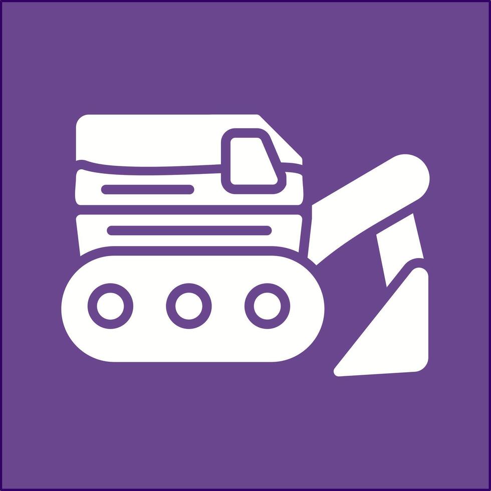 Excavator Vector Icon