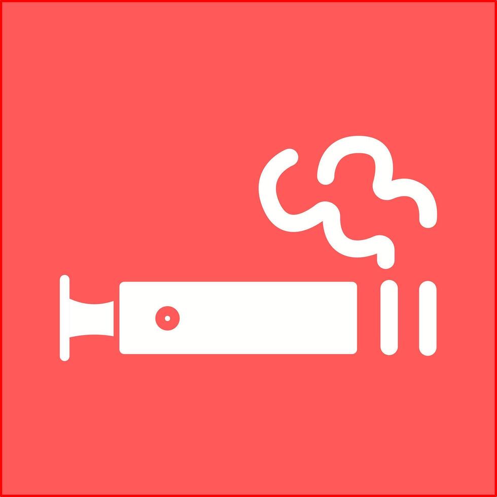 Electronic Cigarette Vector Icon