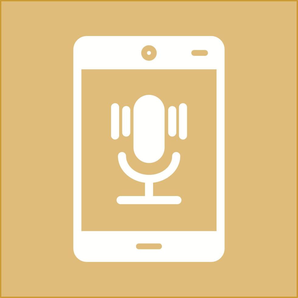 Voice Record Vector Icon