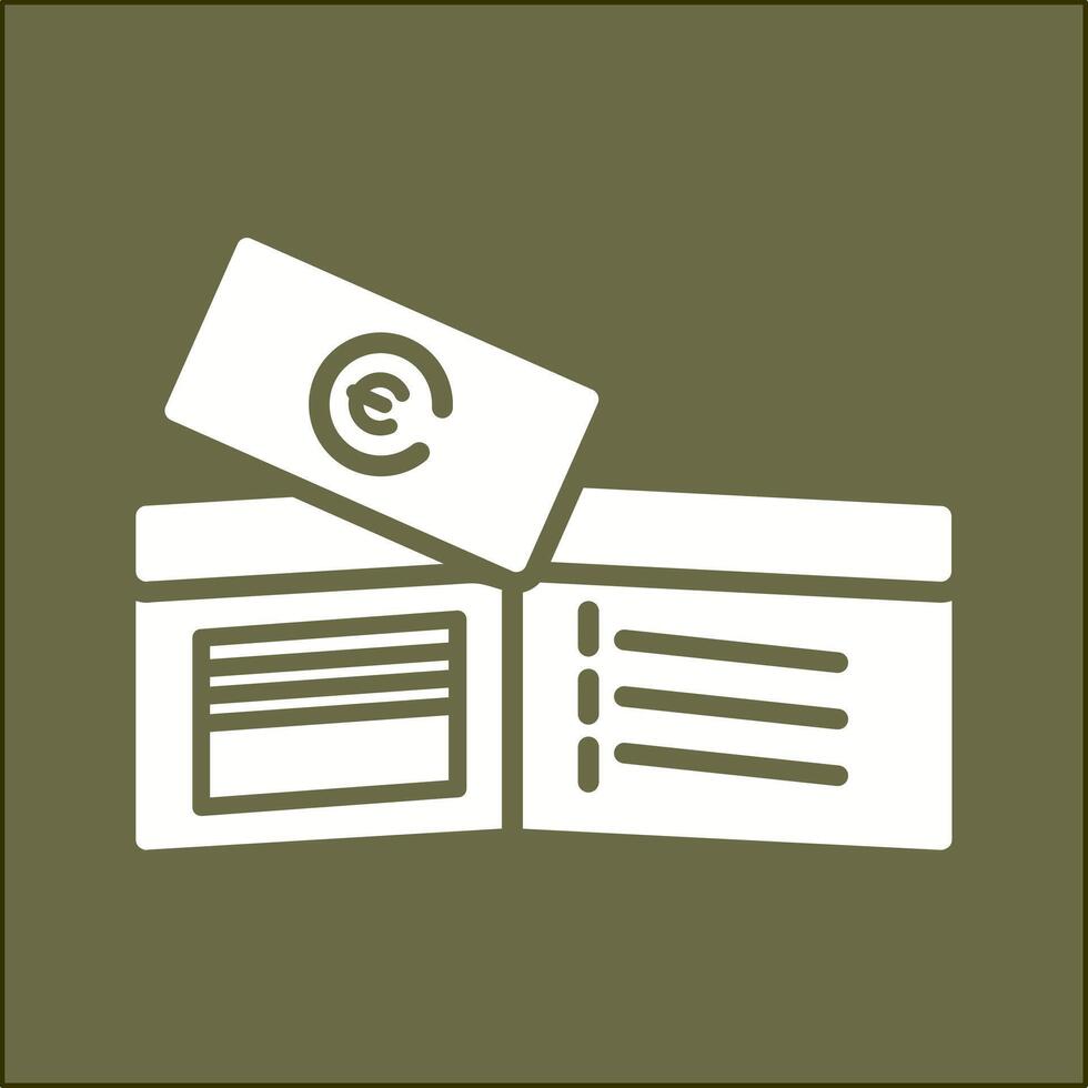 Money in Wallet Vector Icon