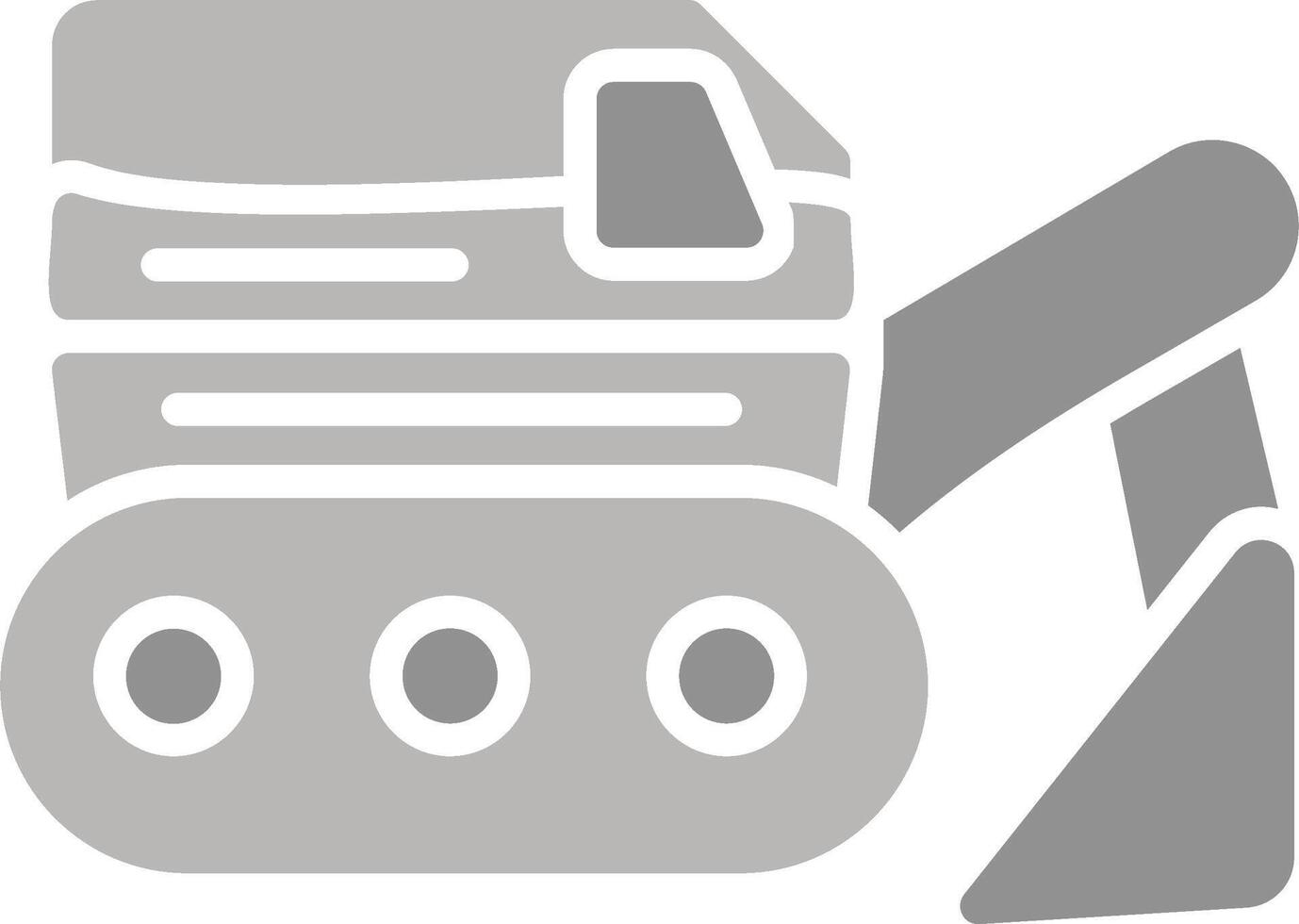 Excavator Vector Icon