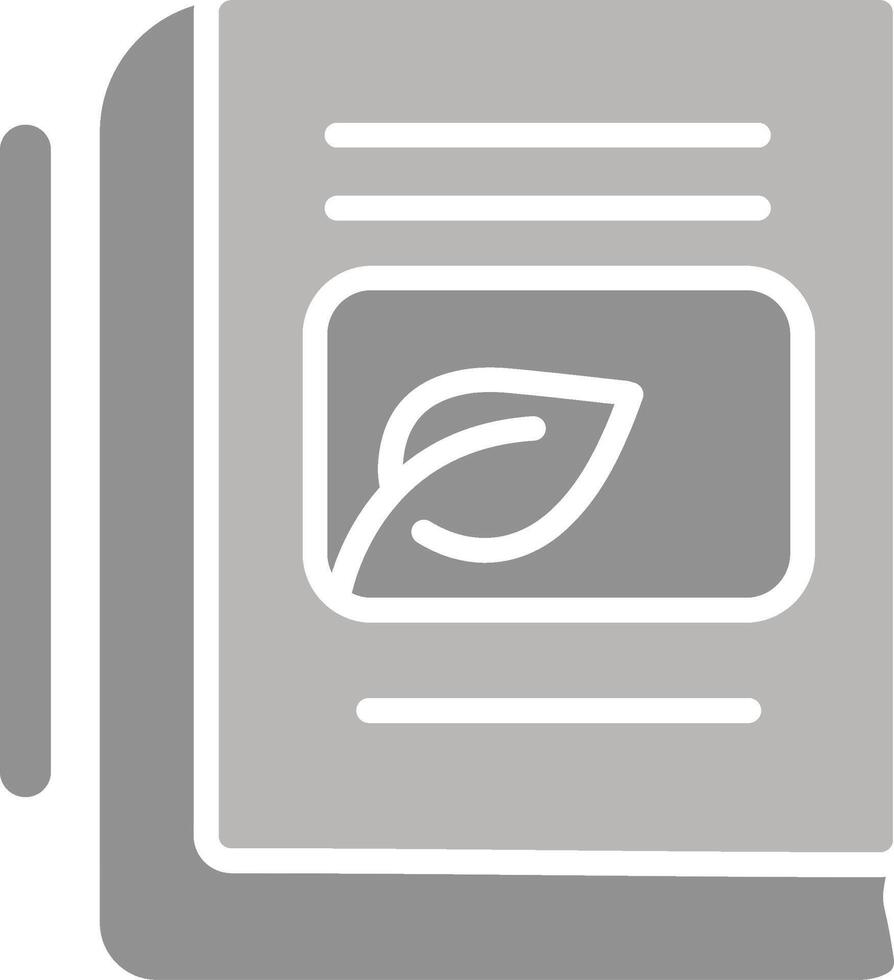 Ecology Book Vector Icon