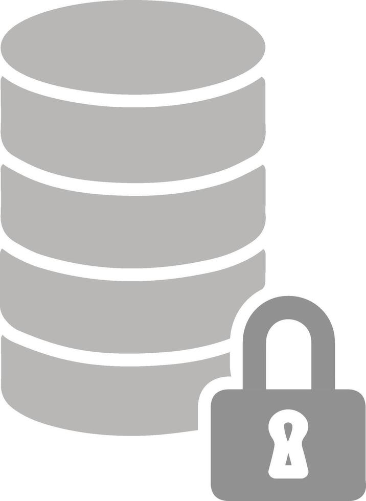 Encrypted Data Vector Icon