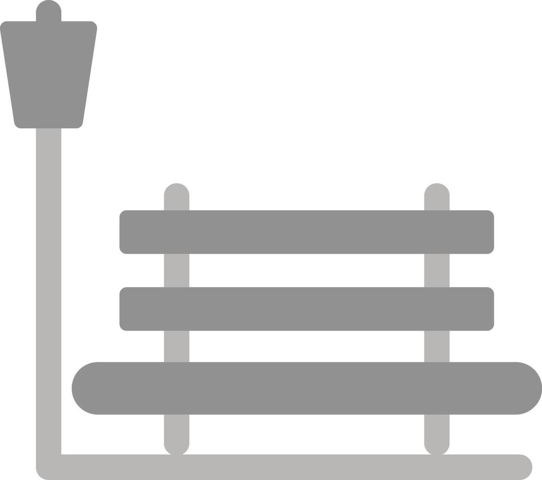 Relaxation Bench Vector Icon