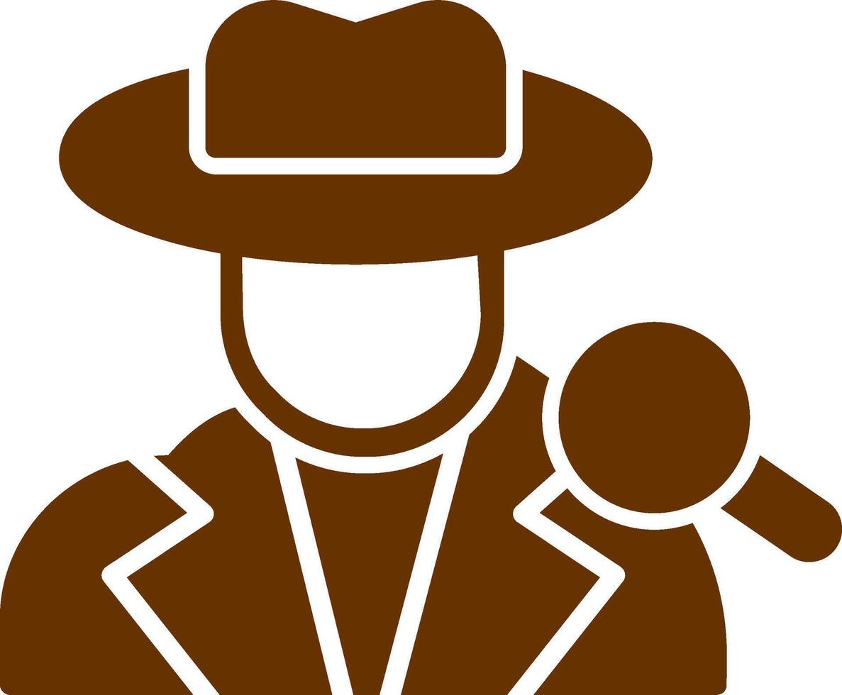 Detective Vector Icon