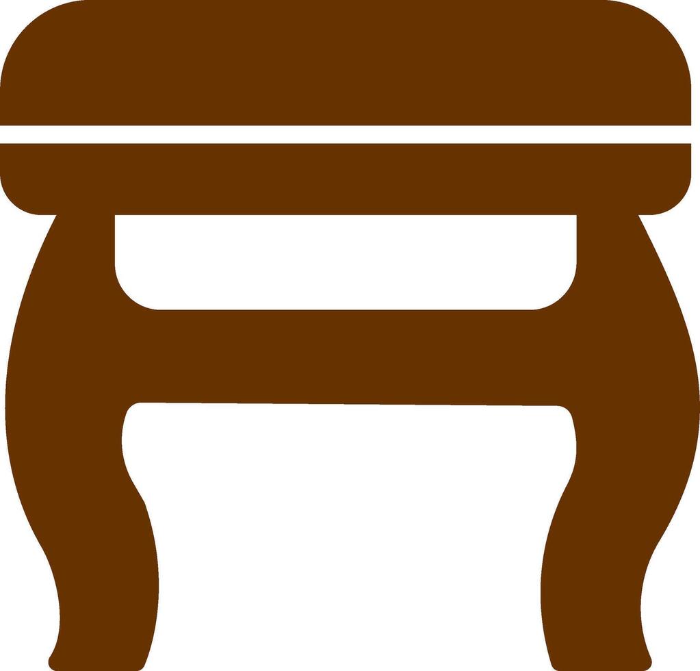 Stool Vector Icon