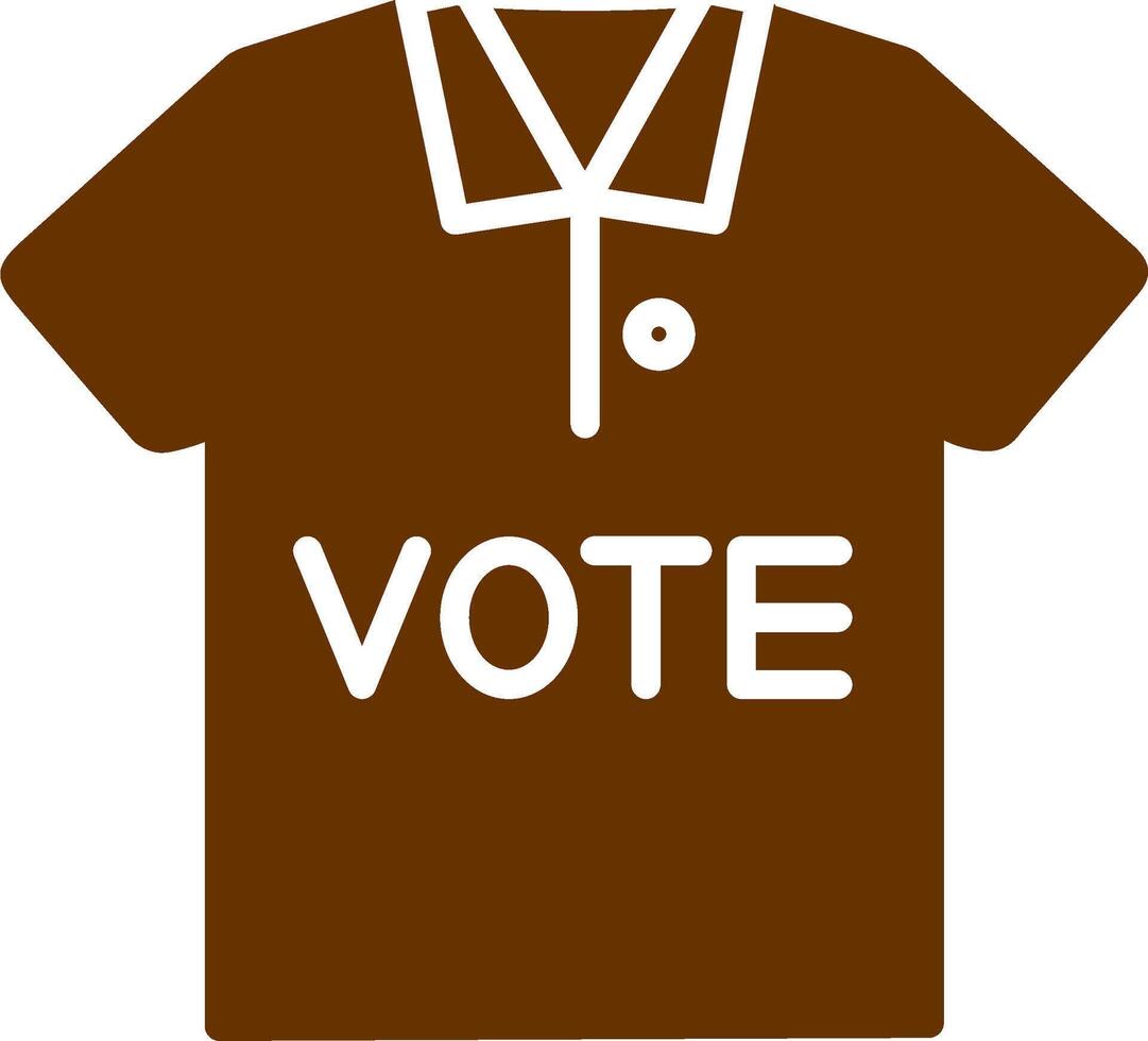 T Shirt Vector Icon