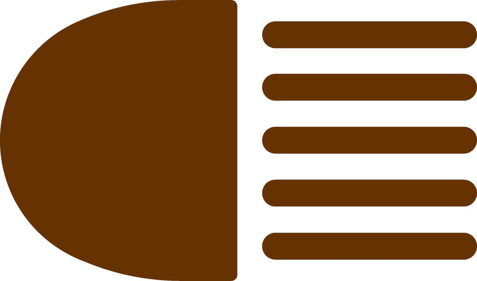 Headlight Vector Icon