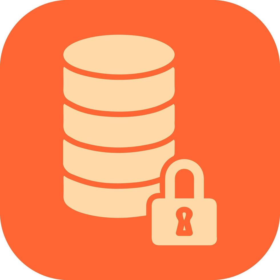 Encrypted Data Vector Icon