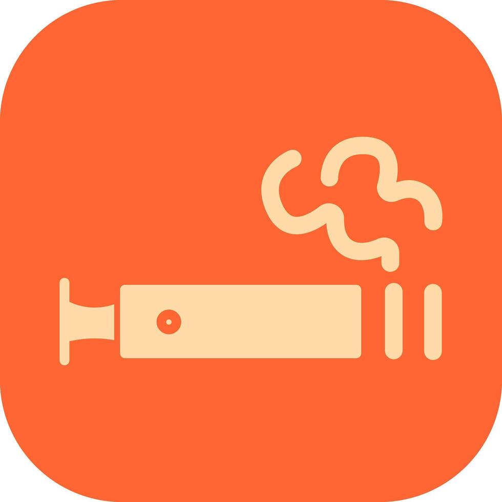 Electronic Cigarette Vector Icon