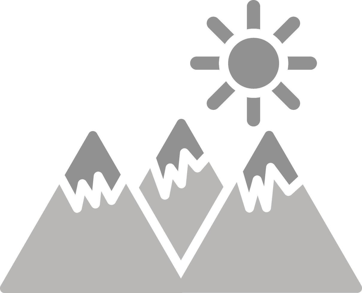 Mountain Vector Icon