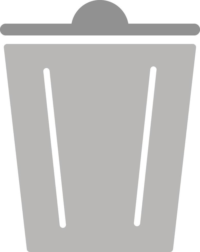 icono de vector de basura