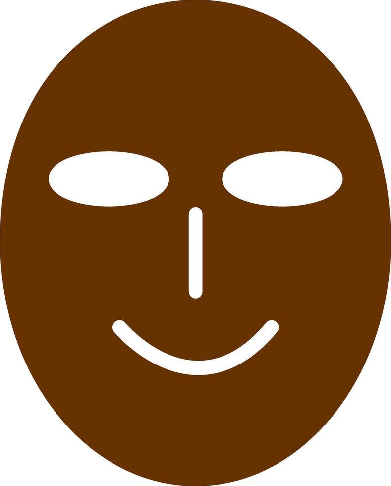 Ancient Face Mask Vector Icon