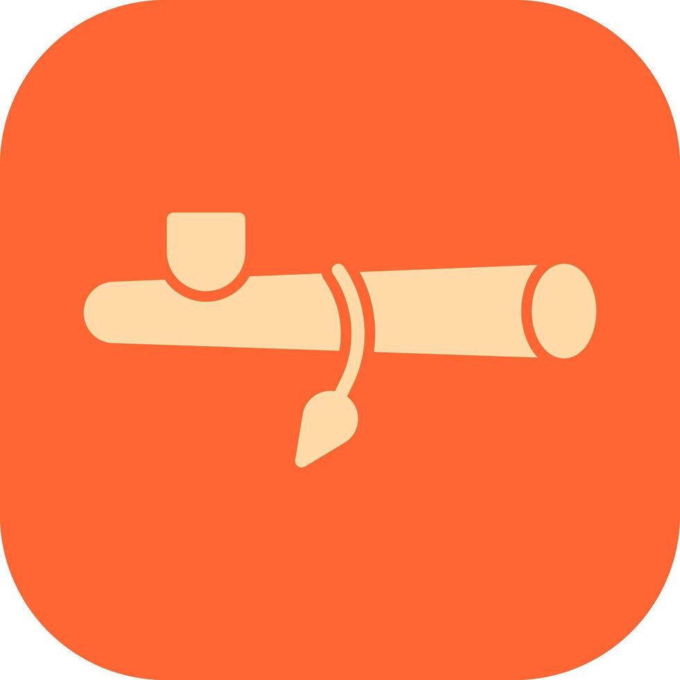 Pipe Of Peace Vector Icon