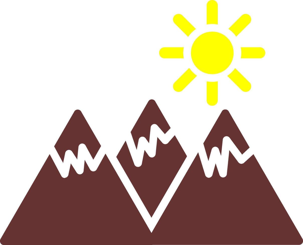 Mountain Vector Icon