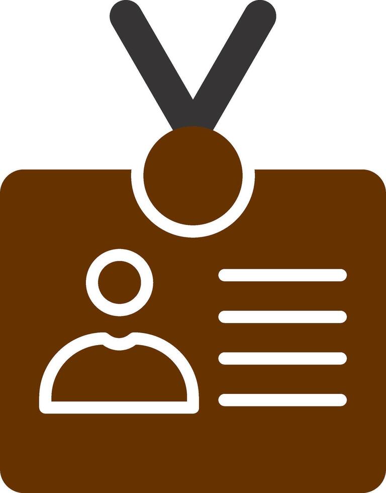 Identity Card I Vector Icon